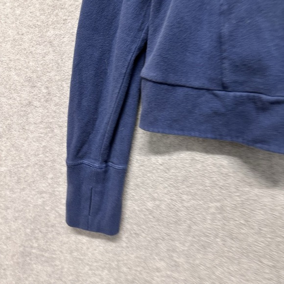 Sweaty Betty Sweatshirt Womens Size L‎ Blue Funnel Neck Harmonise Luxe Oversized - Picture 11 of 16